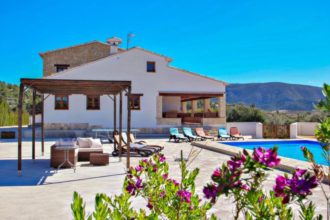 Finca Argudo - Private Pool Villa In Moraira Luaran gambar